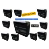 ttec 12V 18Ah Bakımsız Kuru Akü 10 Adet ttec 12V 18Ah Bakımsız Kuru Akü 10 Adet